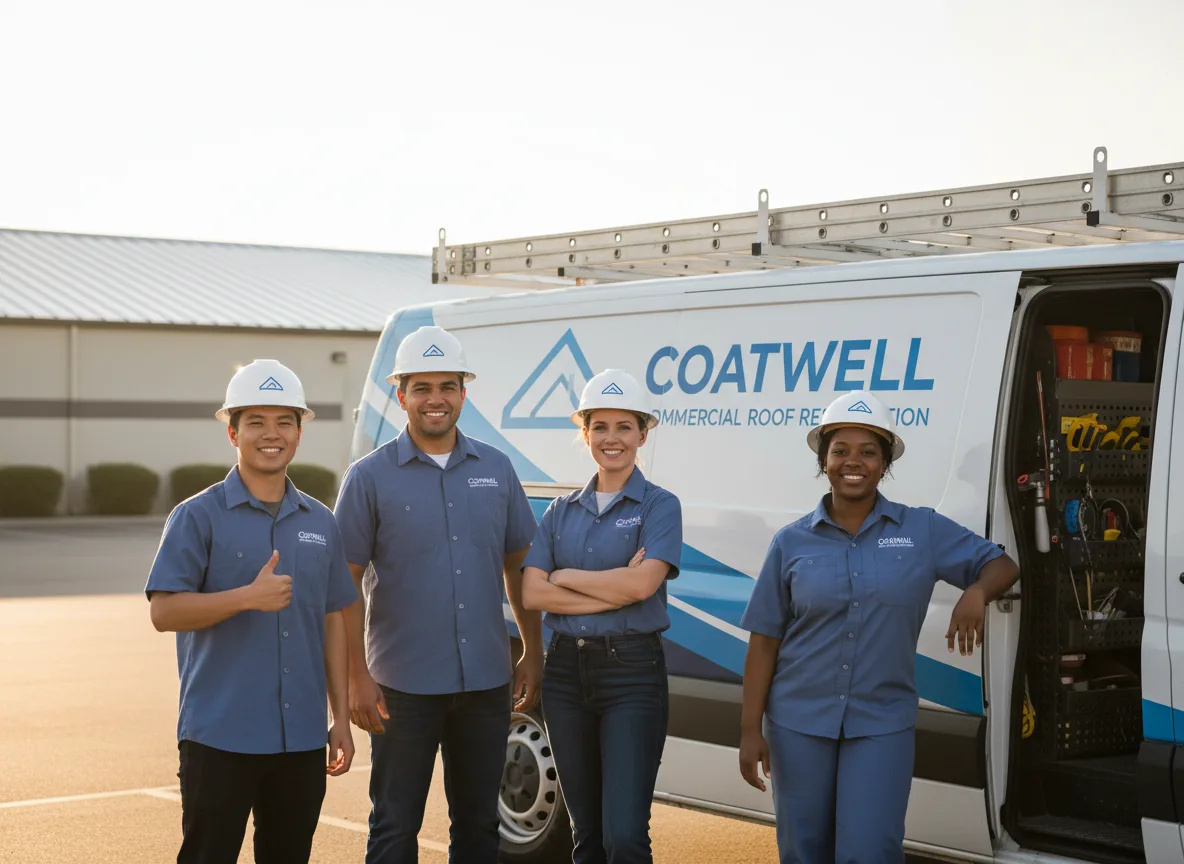 Commercial roof coating company in Oakville, WA